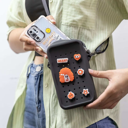 Phone Silicone Bag + 5 Free Pins