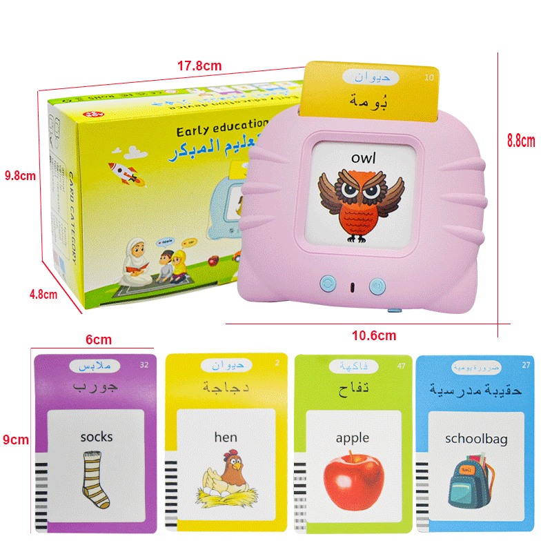 Flash Cards Reader - English To Arabic