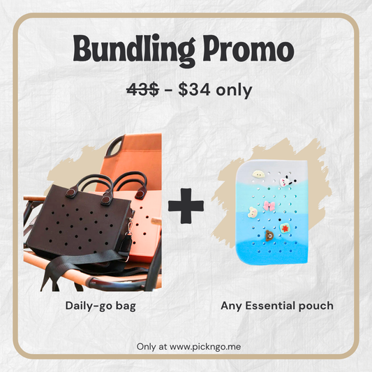 Daily-Go Bags + Essential Pouch