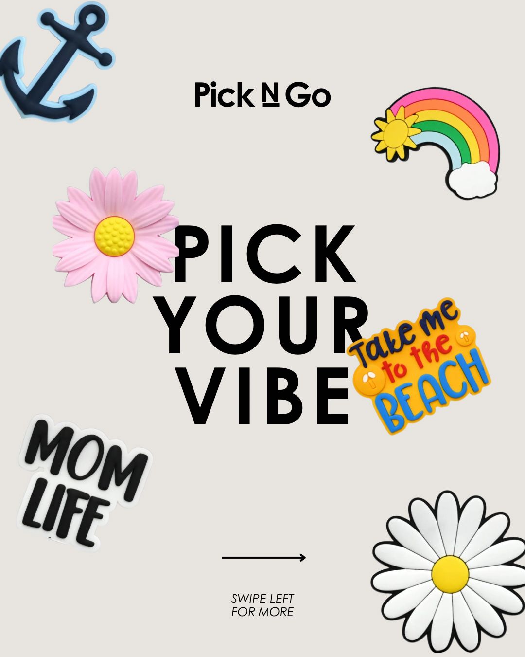 Small Pins (For Beach Bags)