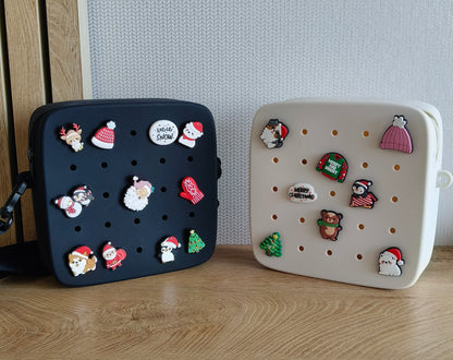 Shoulder Silicone Bag + 6 Free Pins